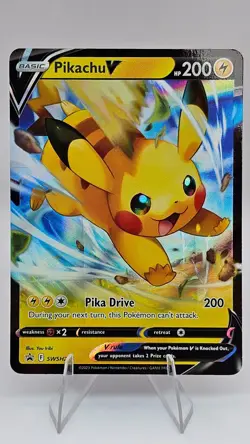 Pikachu V - SWSH285 - SWSH: Sword & Shield Promo Cards (SWSD) - Image 1