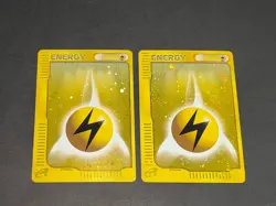 McDonald's PROMO Pack Basic Lightning Energy Pokemon Card eseries Japanese eb162 - Image 1