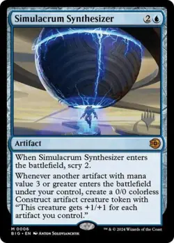 Simulacrum Synthesizer - Light Play MTG Promo Pack: Edge of Eternities - Image 1