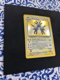 Pokemon TCG Magneton Base Set Holo Rare Card - Image 2