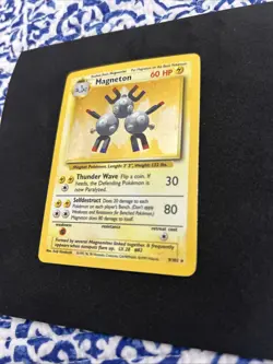 Pokemon TCG Magneton Base Set Holo Rare Card - Image 3