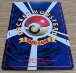 ?EXC?Wooper Pokemon Card Japanese No.194 Old Back CoroCoro From Japan - Image 4