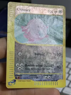 Chansey 69/147 Aquapolis 2002 Reverse Holo E-Series Nintendo Pokemon Card TCG - Image 5