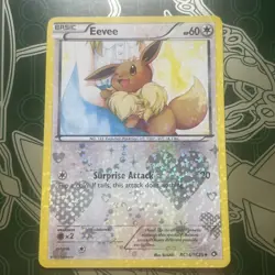 Eevee RC14/RC25 Legendary Treasures: Radiant Collection Holo - Pokemon Card - Image 1