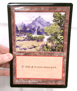 Magic The Gathering FOREST Large 6" X 9" Promo Card 1997 - Image 1