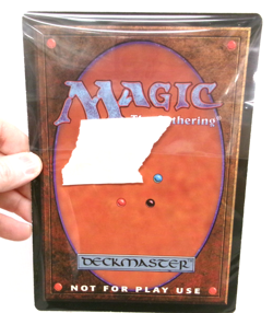 Magic The Gathering SWAMP Large 6" X 9" Promo Card 1997 - Image 2