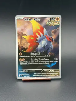 Pokemon TCG Slither Wing Illustration Rare Card 203/182 Sv04: Paradox Rift - Image 1