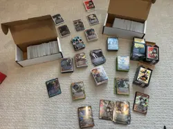 UniVersus My Hero Academia TCG Card Lot Of ~1400 - Foils, XR, UR, BT, Promos - Image 3