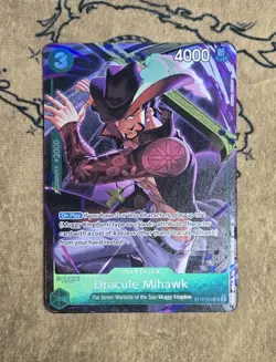 One Piece Card Game Dracule Mihawk (Illustration Box Vol.4) ST12-003 NM English - Image 1