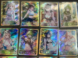 WES - Goddess Story Card Lot / Set - 55 Cards! Foil Anime Bikini Girl SR SSR UR - Image 3