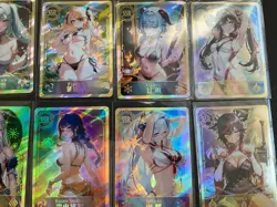 WES - Goddess Story Card Lot / Set - 55 Cards! Foil Anime Bikini Girl SR SSR UR - Image 5