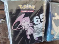 4 packs sleeves upc mewtwo mew charizard v VMAX holo pokemon Card ex box vstar - Image 2