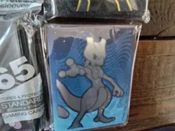 4 packs sleeves upc mewtwo mew charizard v VMAX holo pokemon Card ex box vstar - Image 3