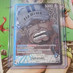 Sakazuki OP05-041 Alt Art Leader Awakening of the New Era English One Piece Card - Image 1