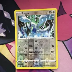 Lugia Rare Reverse Holo Colorless Darkness Ablaze Pokemon TCG Card 140/189 - Image 1