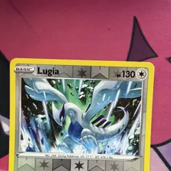 Lugia Rare Reverse Holo Colorless Darkness Ablaze Pokemon TCG Card 140/189 - Image 2