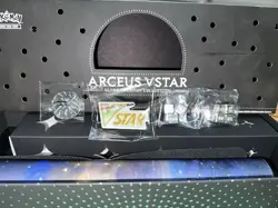 Arceus VSTAR Ultra Premium Collection w/ Box Playmat Dice & Coin & 2 Metal Cards - Image 3