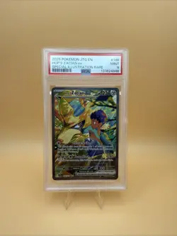 Pokemon TCG Hop's Zacian EX Full Art Journey Together English Card 186/159 PSA 9 - Image 1