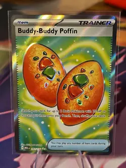 Pokemon TCG - Mega Evolution - Buddy-Buddy Poffin #167/132 - Near Mint - Image 1