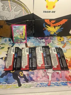 Pokemon TCG Scarlet Violet Temporal Forces Booster Packs Full Art Set 4 Pack - Image 2