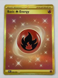 Basic Fire Energy 230/197 Pokemon TCG: SV03 - Obsidian Flames Hyper Rare - Image 1