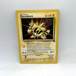 Pokemon TCG Black Star Promo 2 Electabuzz Movie Promo WB Stamped - Image 1