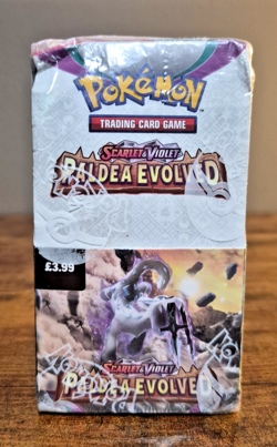 Pokemon TCG Paldea Evolved Half Booster Box 18 pack Sealed US SELLER 172051 - Image 1