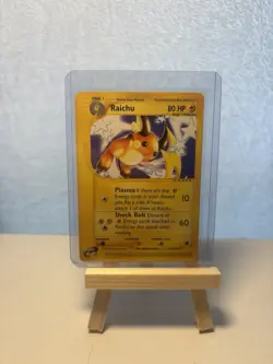 Pokemon Raichu Holo 61/147 - 2002 Aquapolis E-Series - Vintage LP Condition WOTC - Image 1