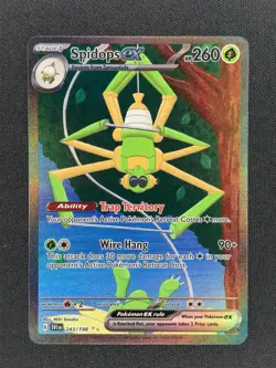 Spidops ex 243 Pokemon Scarlet Violet SVI 2023 NM 🔥🔥🔥 - Image 1