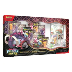 Pokemon TCG PALDEAN FATES Great Tusk Iron Treads Ex Premium Collection ✅ NEW - Image 1