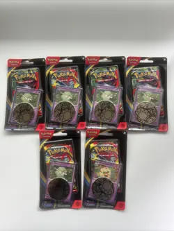 Pokemon TCG Phantasmal Flames ME02 Set Cottonee/Whimsicott Checklane Blister X6 - Image 1
