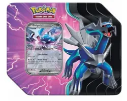 Pokemon TCG: Azure Legends Tin: Dialga Ex - Factory Sealed New - 5 Booster Packs - Image 1