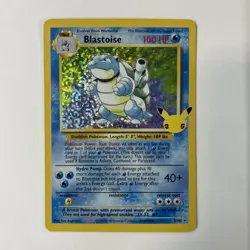 Pokemon Celebrations Blastoise 2/102 Classic Collection Holo Near Mint - Image 1