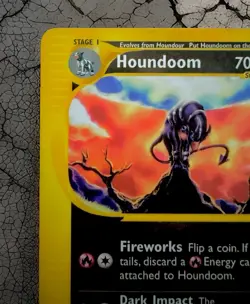 Pokemon TCG Aquapolis Houndoom 15/147 Non-Holo Rare E-Series / E-Reader ?? - Image 3