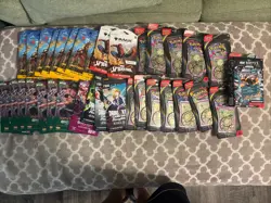 Lot Of 35 Assorted Booster Packs TCG Pokemon MTG Legacy Of The Master And 1 Batt - Image 1