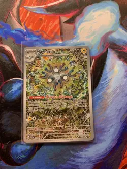 Magneton 159 Illustration Rare Black Star Promo - Pokemon TCG - Scarlet & Violet - Image 1