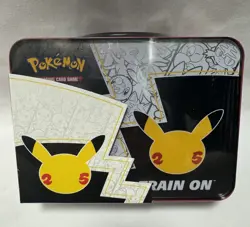 Celebrations Pokemon 25th Anniversary Tcg Collectors Chest Tin Factory Sealed - Image 2