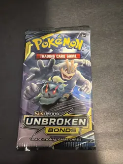 Pokemon Sun & Moon Unbroken Bonds Booster Pack - Image 1