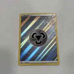 Pokemon Crown Zenith - Steel Energy (Textured Holo) 159/159 - NM - Image 1