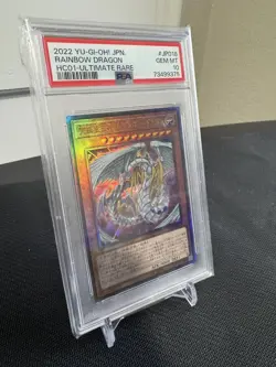 PSA 10 Gem Mint Rainbow Dragon HC01-JP018 Ultimate Rare Japanese History Archive - Image 5