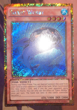 Silent Wobby PGLD-EN013 Gold Secret Rare 1st Edition YuGiOh - Image 1