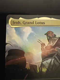Iroh, Grand Lotus Promo Extend Art Foil BoxLunch Magic Avatar Card MTG Near Mint - Image 2
