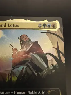 Iroh, Grand Lotus Promo Extend Art Foil BoxLunch Magic Avatar Card MTG Near Mint - Image 3