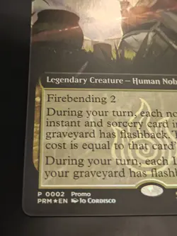 Iroh, Grand Lotus Promo Extend Art Foil BoxLunch Magic Avatar Card MTG Near Mint - Image 5