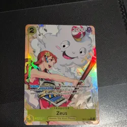 Zeus OP11-106 Nami Alternate Art One Piece Card English A Fist of Divine Speed - Image 1