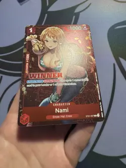 Nami (Tournament Pack Vol. 3) [Winner] - One Piece Promotion Cards ST01-007 - Image 2