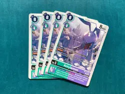 Antylamon BT17-049 Playset Secret Crisis Digimon Card Game x4 - Image 1