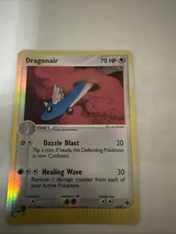Dragonair 14/97 Dragon Reverse Holo Pokemon Card Lp - Image 1