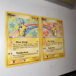 Plusle and Minun Hidden Legends 69/101 67/101 Pokemon Card Connected Art - Image 5
