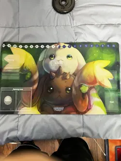 DTCG Duel Playmat Digimon Board Terriermon Anime Trading Card Game Mat Desk Pad - Image 1